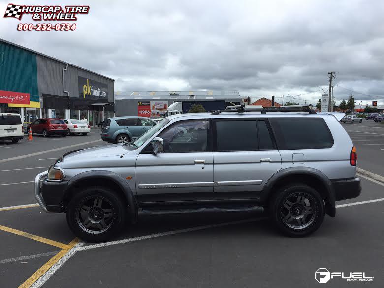 vehicle gallery/mitsubishi challenger fuel anza d558 0X0   wheels and rims